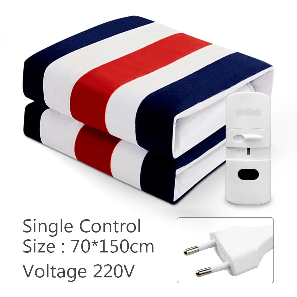 110V/220V Electric Heated Blanket Smart Control Winter Warmer Carpet Mat for Home Bedroom	