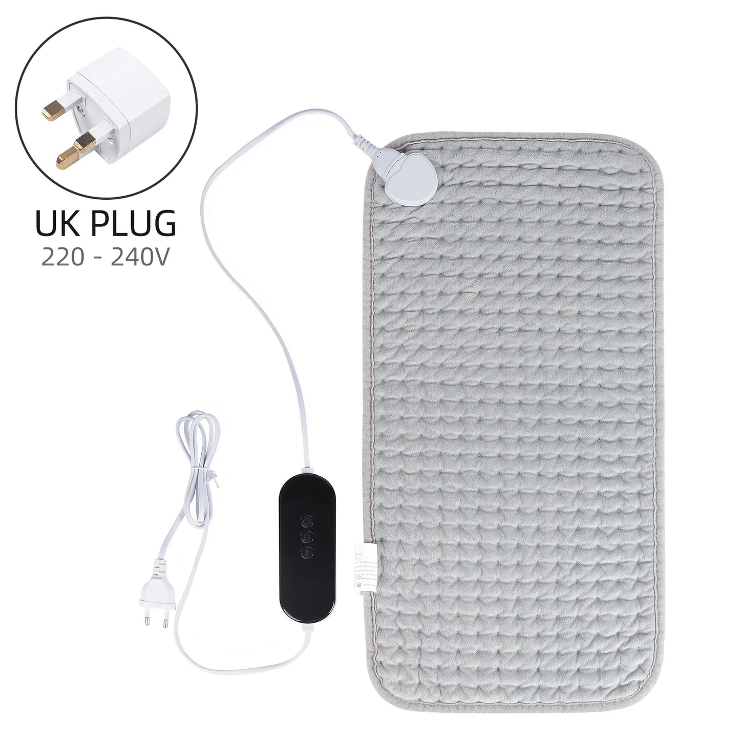 30*60cm Electric Heating Pad 9 Levels Heated Blanket Washable Winter Warmer Mat Heater For Back Neck Shoulder Legs	