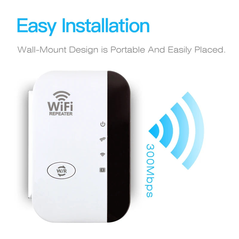 300Mbps Wireless WIFI Repeater FENVI Remote Wifi Extender Amplifier 802.11N WiFi Booster	