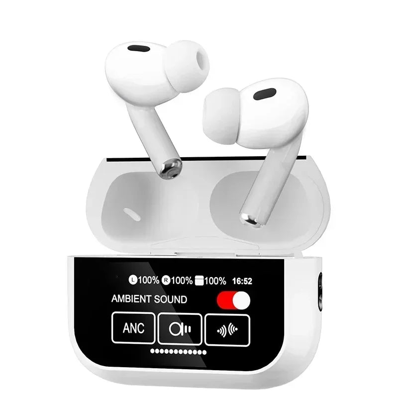 AI Translator Earbuds 144 Languages Real Time Translation Headphones with Screen Noise Cancelling Earphone	