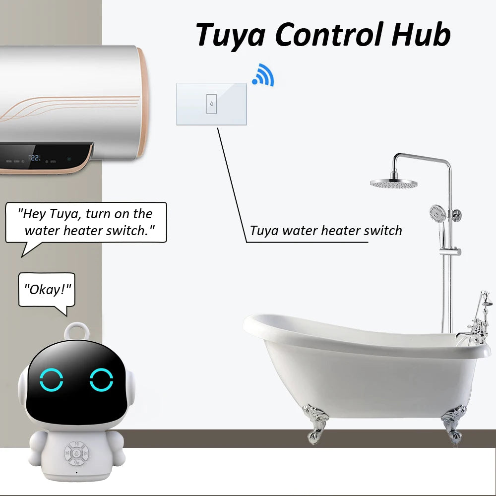 Tuya AI Smart Robot WiFi Early Education Toys for Children Speech Recognition & Voice Interactive Educational Learning Machine-ShoptAI	
