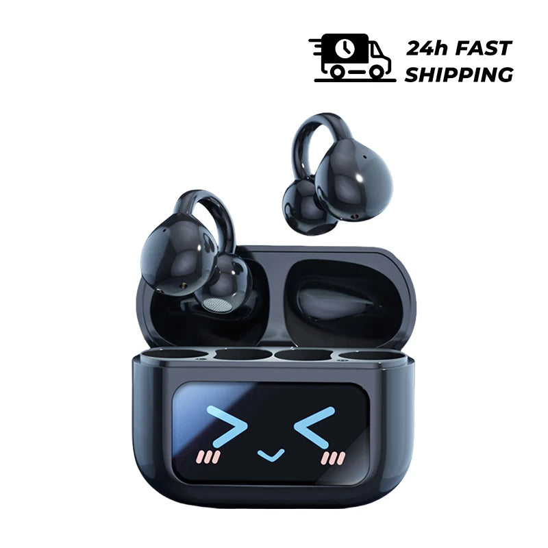 Wireless Bluetooth Earphone 144 Languages Real-Time AI Translation Headphones Touch Screen HiFi Audio Earbuds Sports Games Headset	