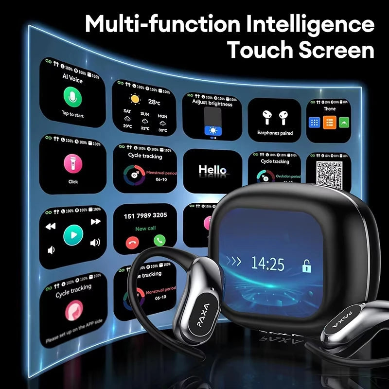 AI Real-time Translation Wireless Bluetooth 5.4 Earphones PAXA OpenAirUltra Hi-Fi HD Calling Headset Can Translate 144 languages-ShoptAI	
