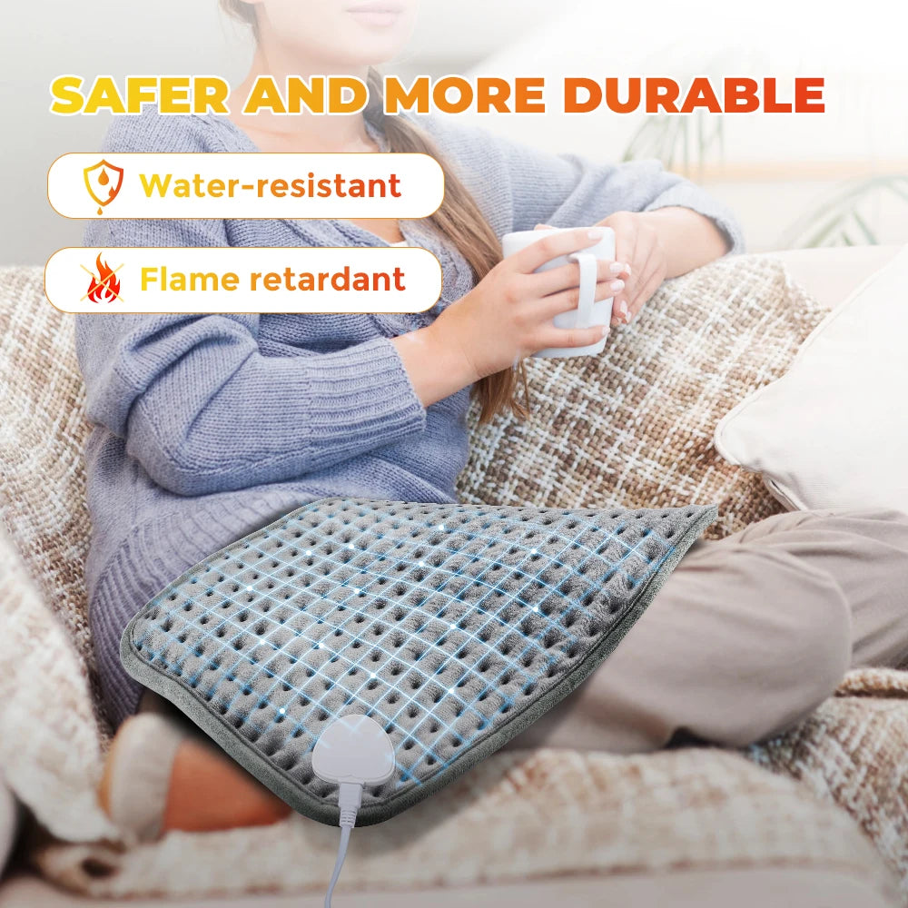Electric Heating Blanket 58*29CM Heated Mat Thermal Electro Sheet Pad for Bed Sofa Winter Warmer Home Use