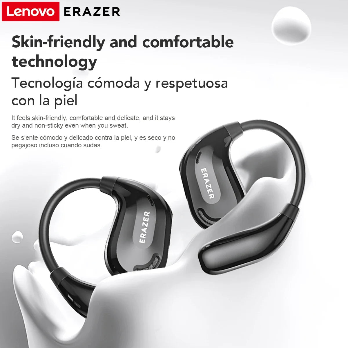 ERAZER XT66PRO AI Translator Earbuds Bluetooth Earphones ASMR Headsets DIY APP Wireless Headphones 13 Hours long life Display-ShoptAI	