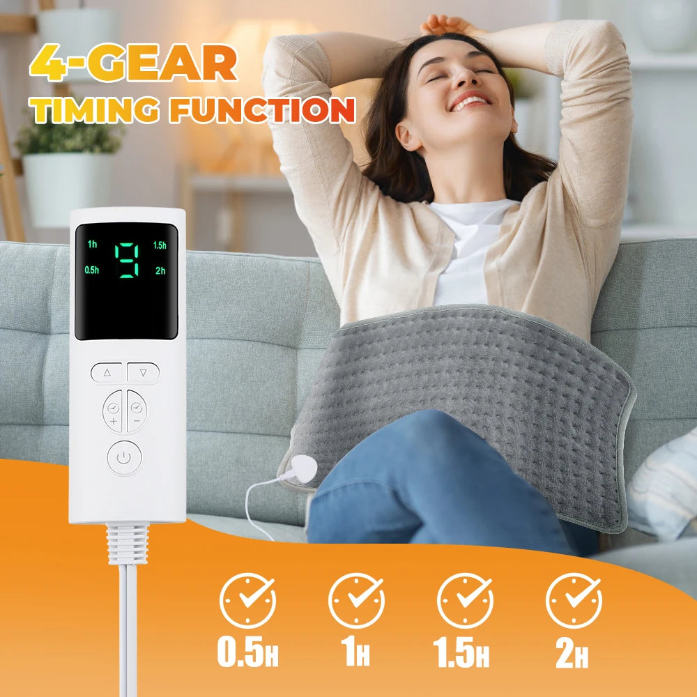 Electric Heating Blanket 58*29CM Heated Mat Thermal Electro Sheet Pad for Bed Sofa Winter Warmer Home Use