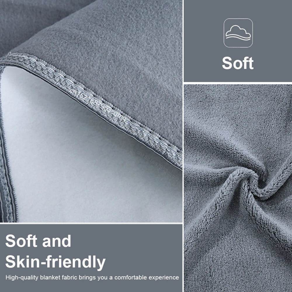 Electric Heating Blanket 220V Thicker Automatic Thermostat Heated Blanket Body Warmer Thermal Mattress for Room EU