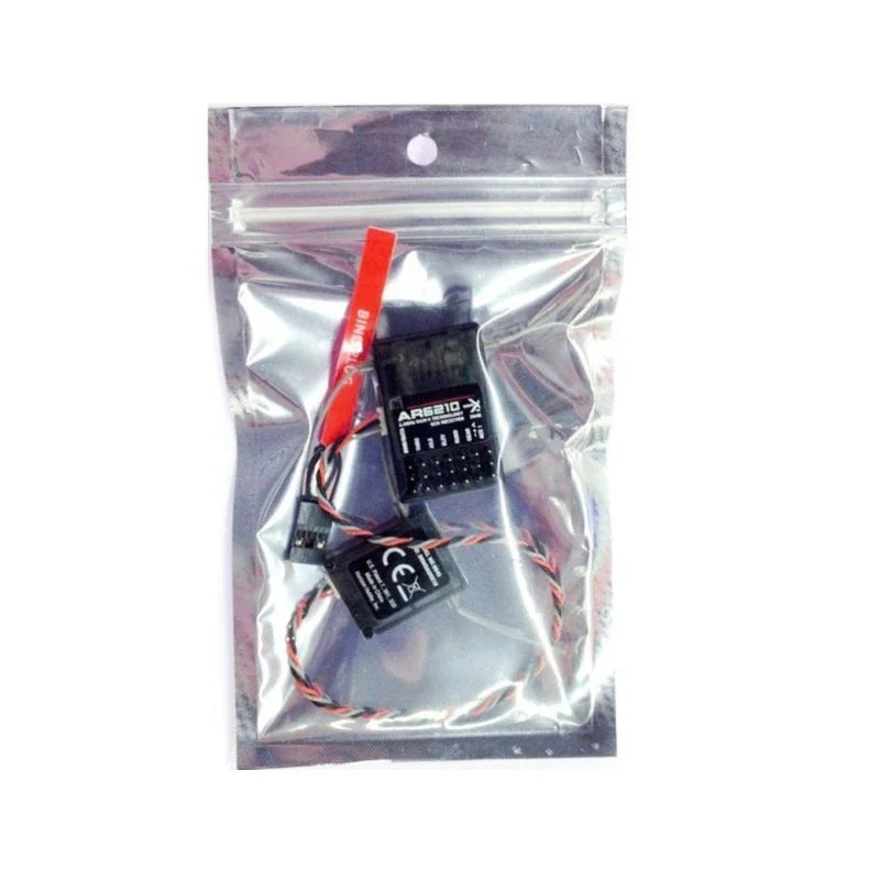 AR6210 Spectrum Receiver DSMX 2.4G 6 Channel W Satellite Fit Specktrum DX6i DX7 DX8 NX8 NX10 AR9020 JR DSX7 DSX9 Airplane