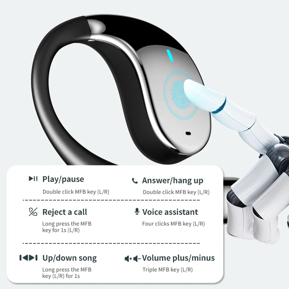 3-in-1 AI Translator Earbuds Wireless Bluetooth Headphones 144 Language Real-Time Translation YYK-Q39 	