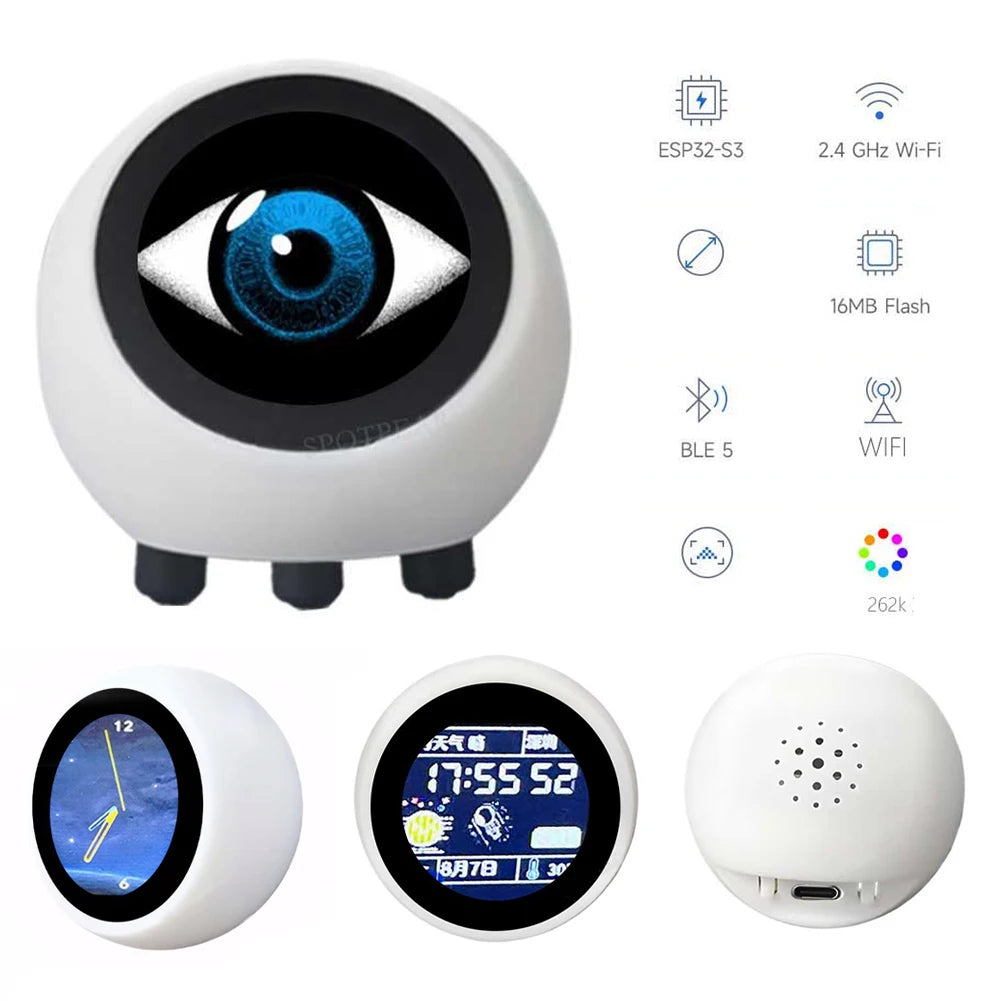 DeepSeek XiaoZhi AI Voice Chat Robot Toy ESP32-S3 LCD Display Development Board Astronaut Mini WIFI Whether Clock-ShoptAI	
