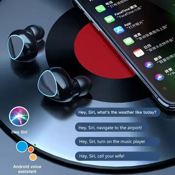 M10 Wireless Earphone High Quality Sound Earbuds Sports Game Music Headset Bluetooth Headphone with Power Bank	