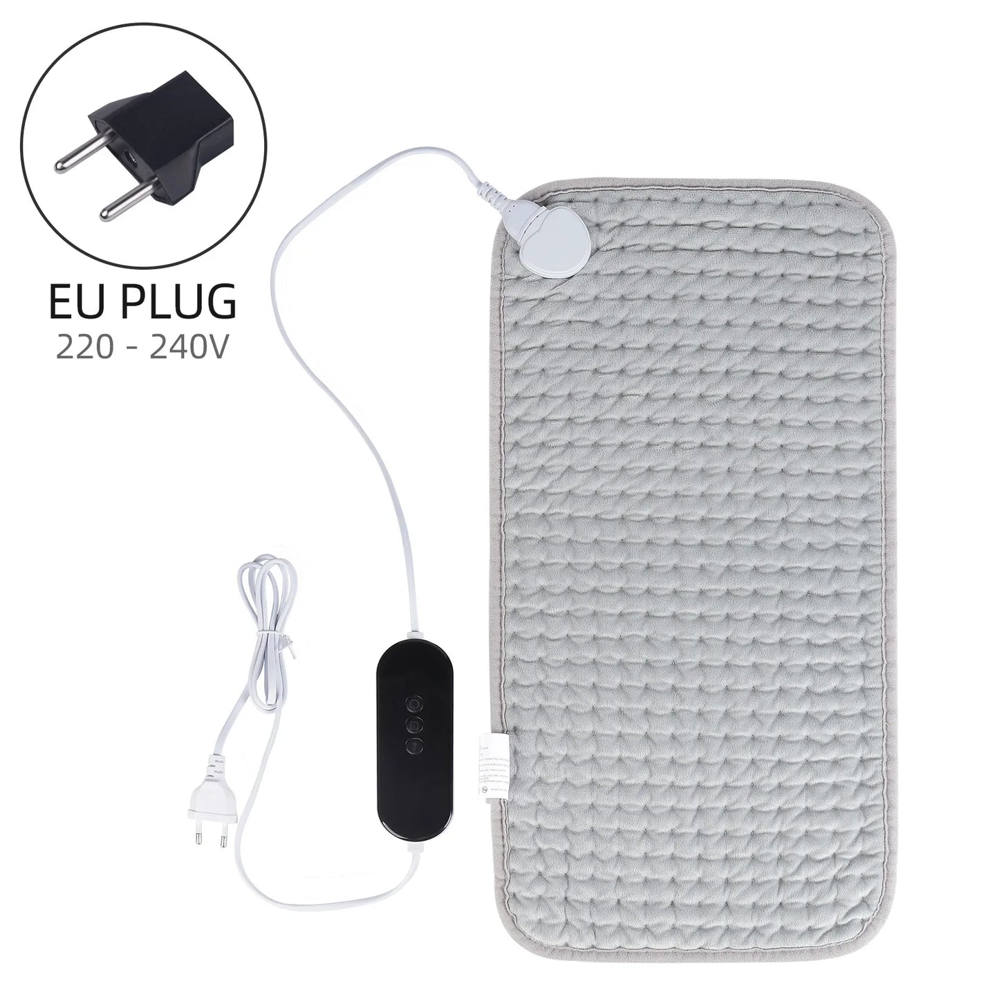 30*60cm Electric Heating Pad 9 Levels Heated Blanket Washable Winter Warmer Mat Heater For Back Neck Shoulder Legs	
